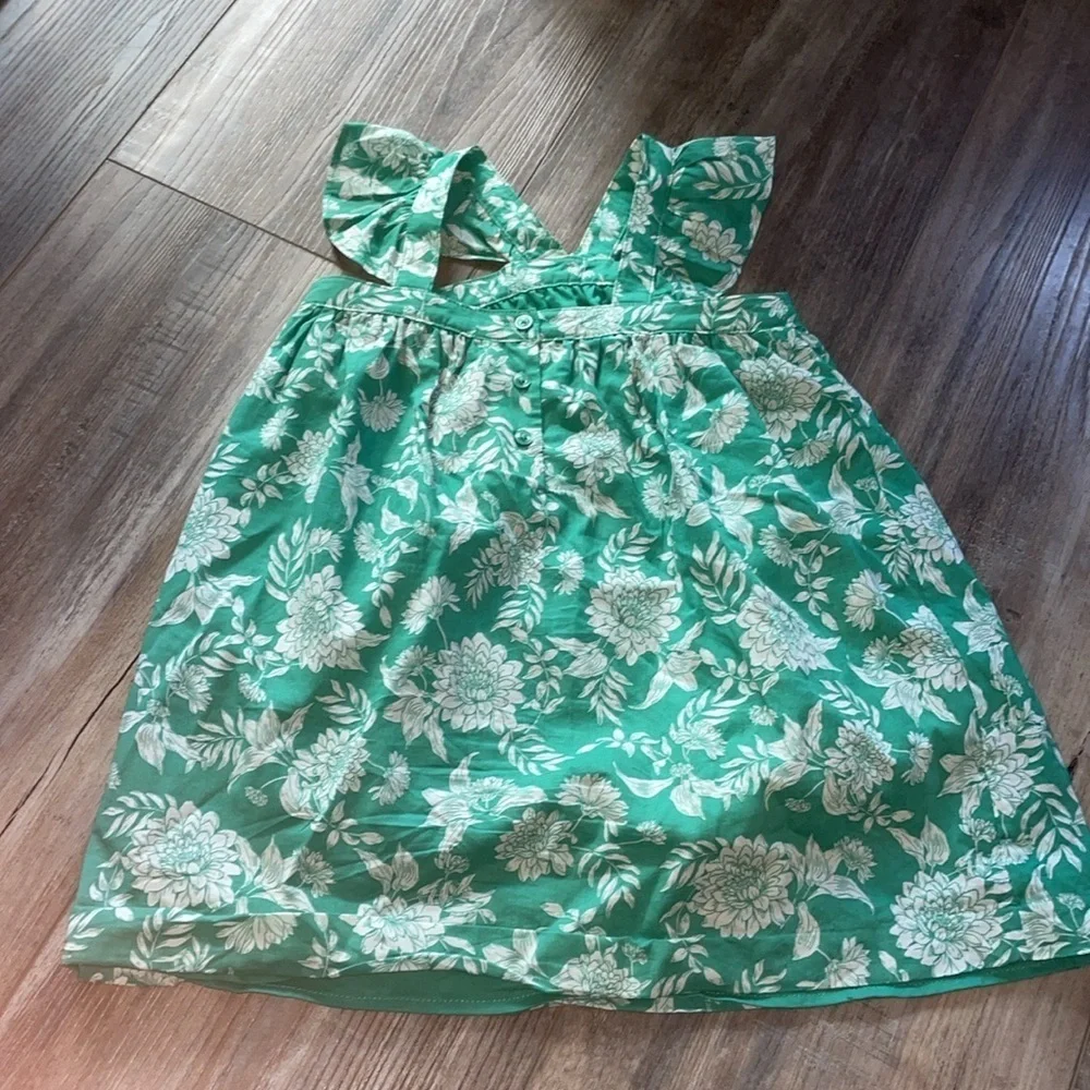 Janie and Jack lined green
